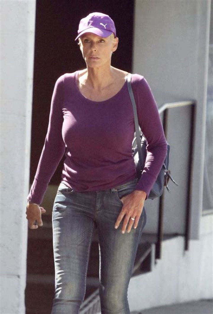 Brigitte Nielsen acts like the photos of her drunk in the park were a one time thing