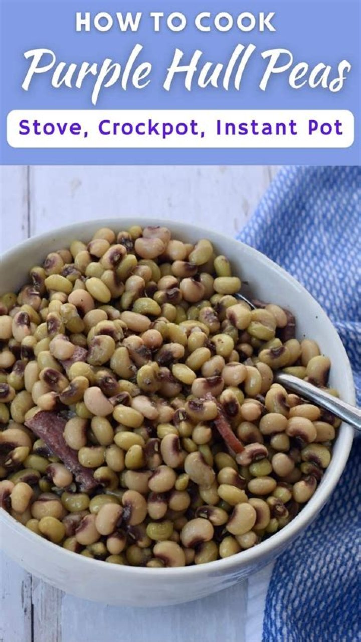 Can you eat purple hull peas raw?