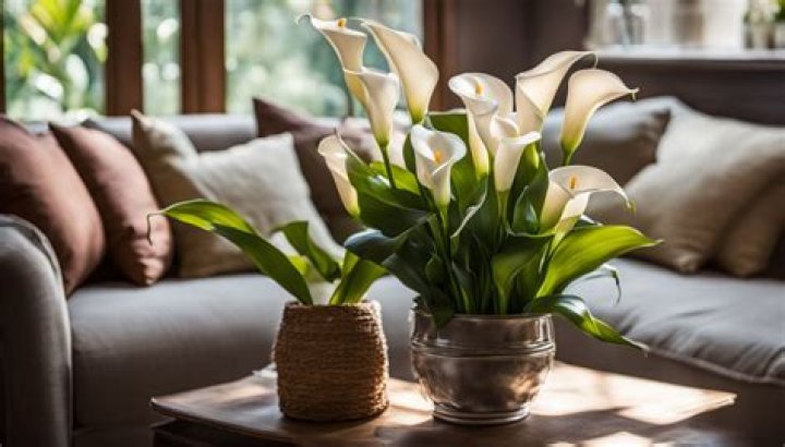 Can you keep calla lilies inside?