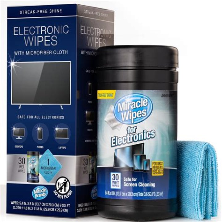 Can you use Clorox wipes on electronics?