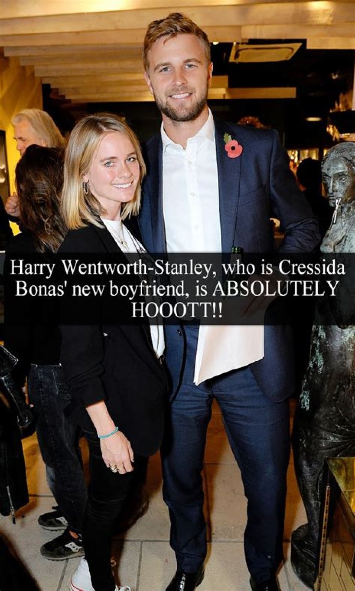Cressida Bonas is engaged to her boyfriend of two years, Harry (Wentworth-Stanley)