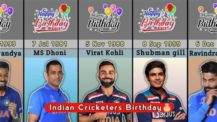 Cricketers Born August 7 | Famous Birthdays
