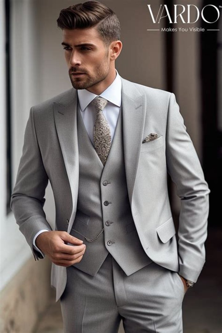 David Gandy wears a 3-piece suit in Madrid: perfection or too neck-beardy?