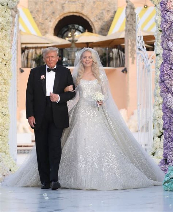 Details on the Wedding Dress of Tiffany Trump From Michael Boulos Nuptials!