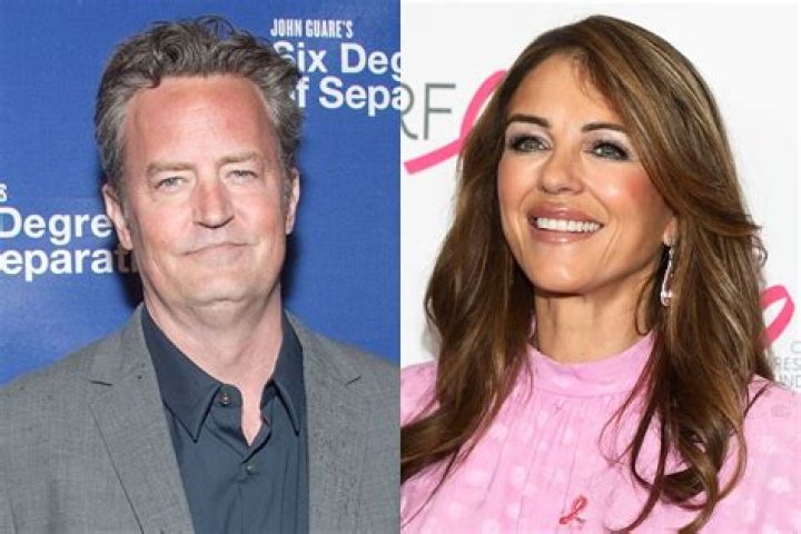 Elizabeth Hurley Described Working with Matthew Perry at the Peak of His Drug and Addiction as a Nightmare!