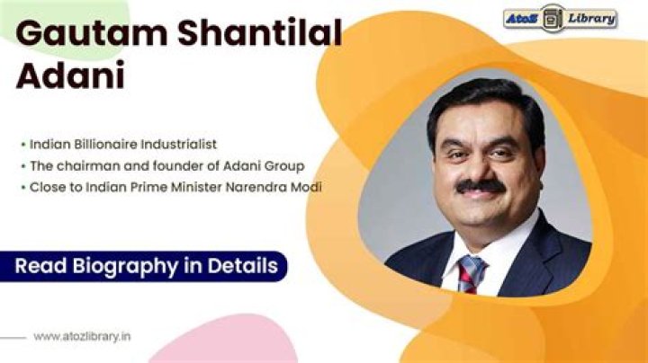 Gautam Adani Bio (Wiki) 