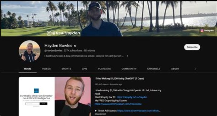 Hayden Bowles Height, Weight, Net Worth, Age, Birthday, Wikipedia, Who, Nationality, Biography