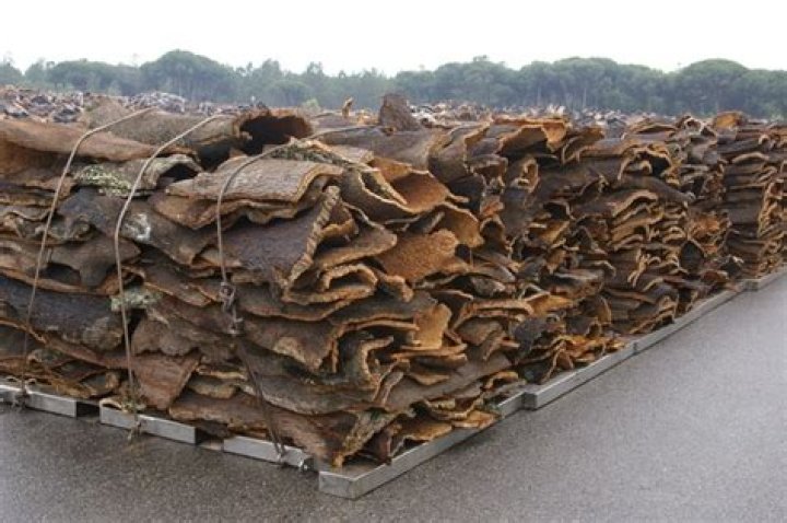 How are wine corks made?