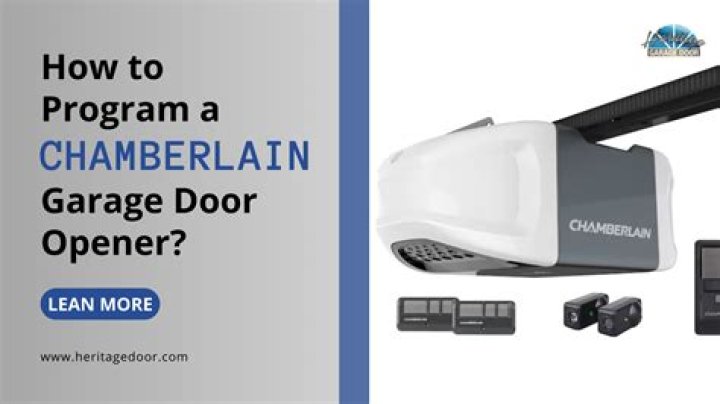 How do you change the light timer on a Chamberlain garage door opener?
