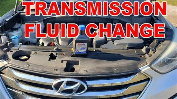 How do you check the transmission fluid in a Hyundai Elantra?