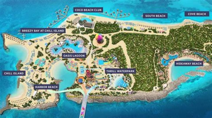 How far is Coco Cay from Nassau Bahamas?