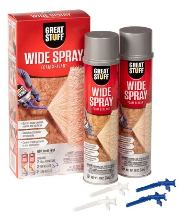 Is Great Stuff spray foam waterproof?