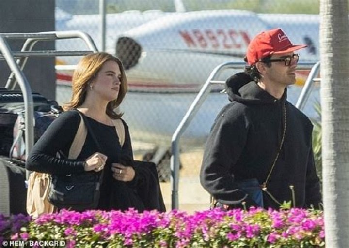 Joe Jonas was seen boarding a private jet with former Miss Teen USA Stormi Bree