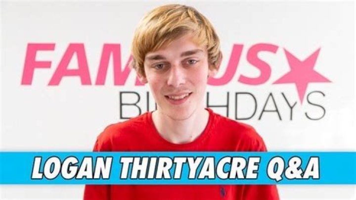 Logan Thirtyacre Q&A | Famous Birthdays