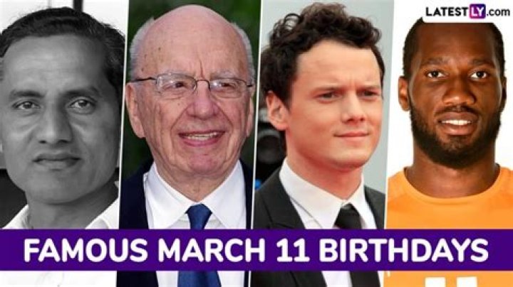 March 11 Birthdays | Famous Birthdays