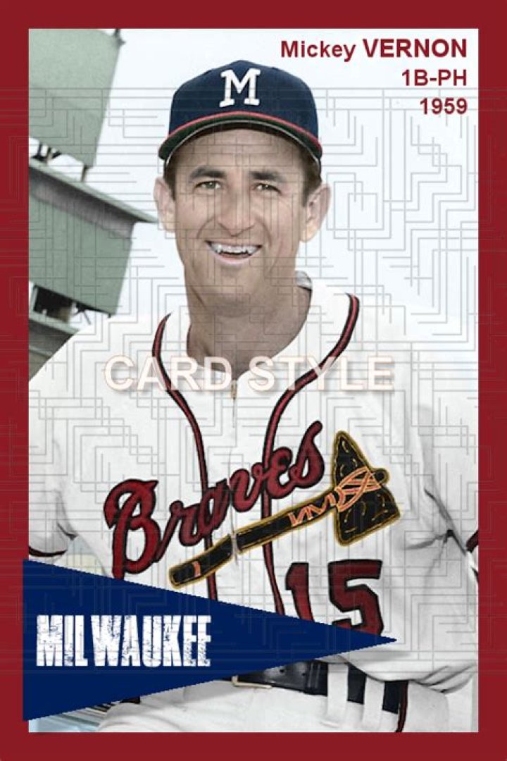 Mickey Vernon - Trivia, Family, Bio