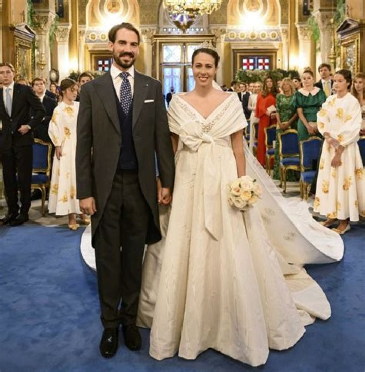 Nina Flohr wore Chanel to her Athens wedding to Greece’s Prince Philippos