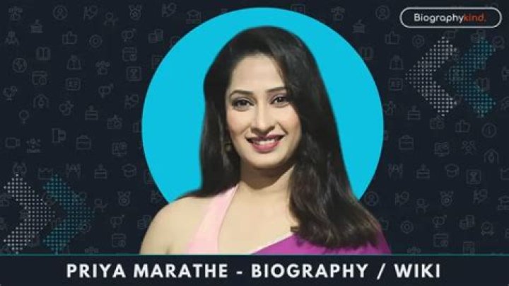 Priya Marathe Height, Weight, Net Worth, Age, Birthday, Wikipedia, Who, Nationality, Biography