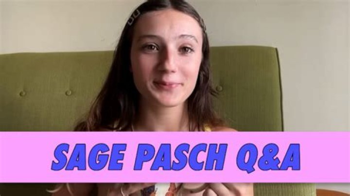 Sage Pasch Q&A | Famous Birthdays
