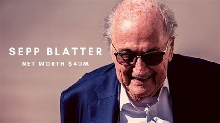 Sepp Blatter Net Worth And Salary