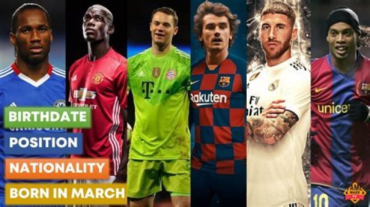 Soccer Players Born March 28