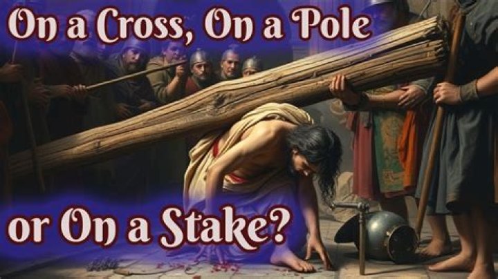 Was Jesus crucified on a cross, pole, or stake?