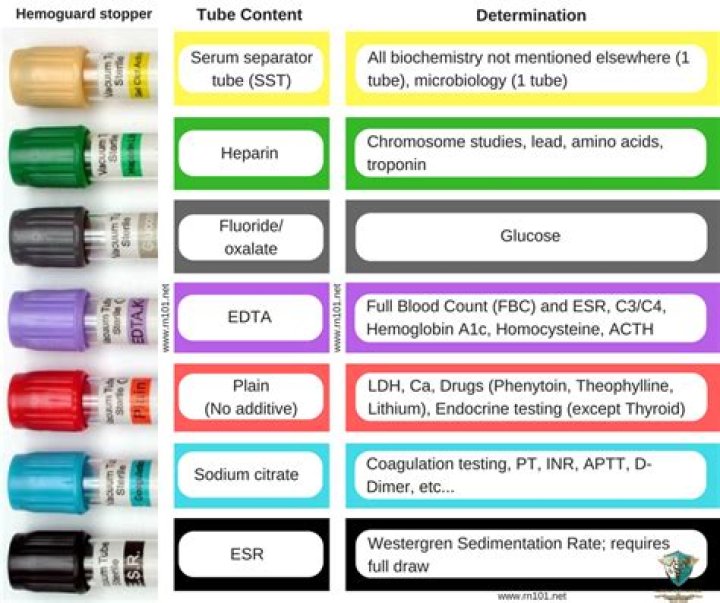 What color tube is used for hepatic function panel?