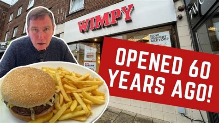 What did wimpy say about a hamburger?