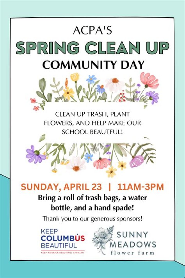 What does a spring clean up consist of?