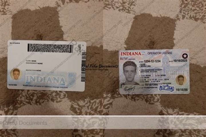What does the star on an Indiana driver’s license mean?