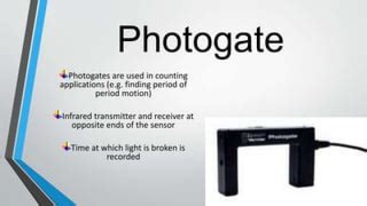 What is a Photogate sensor?