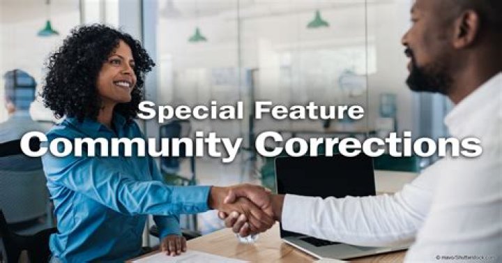 What is meant by community based corrections?