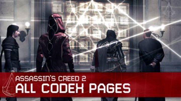 Where are all the Codex pages in ac2?