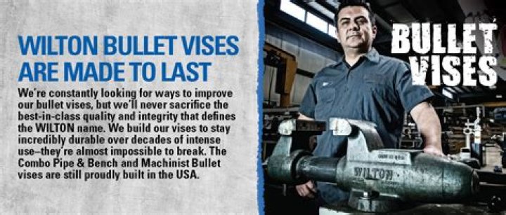 Where are Wilton vises made?