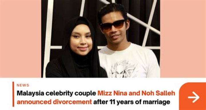 
Who Is Noh Salleh? Wife Mizz Nina Divorce Video Surfaces On Reddit and Twitter 