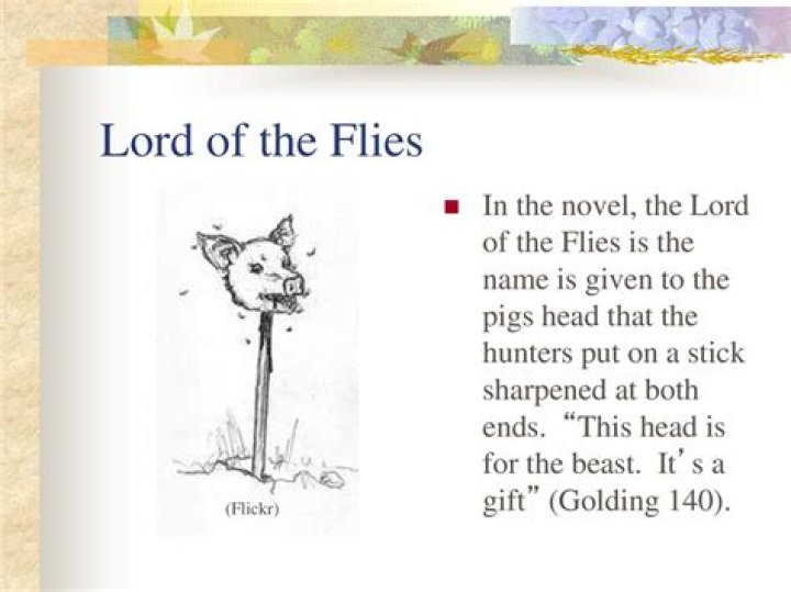 Why is Lord of the Flies called Lord of the Flies?