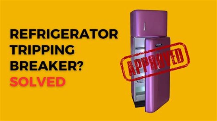 Why is my fridge tripping the breaker?