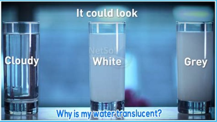 Why is my well water cloudy white?