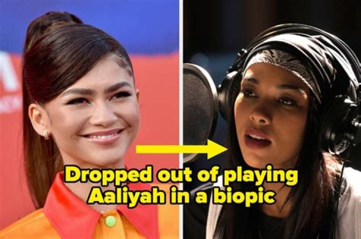 Zendaya dropped out of the Aaliyah biopic for unknown reasons